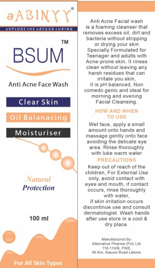 BSUM Face Wash